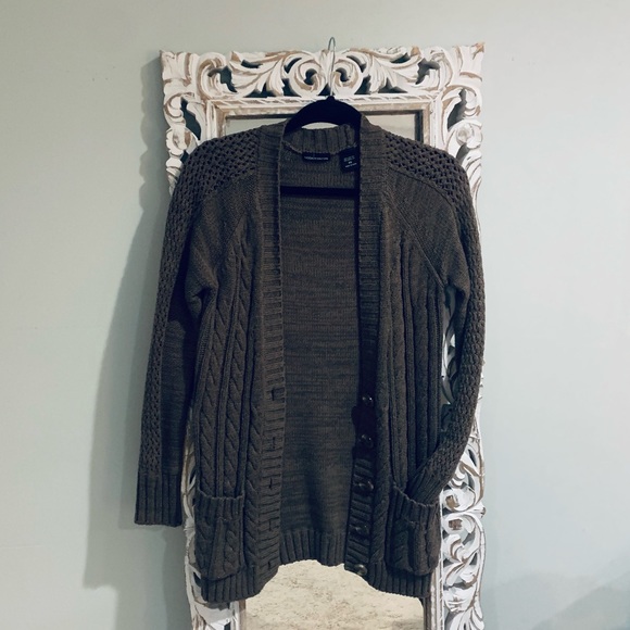 Lightly worn cardigan sweater. - Picture 5 of 5
